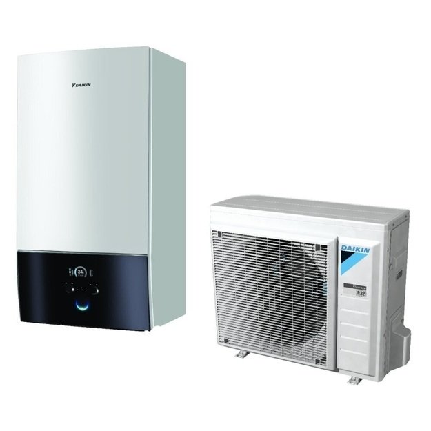 DAIKIN Altherma 3 R sieninis šilumos siurblio oras vanduo 7,74 kW komplektas su 9 kW tenu