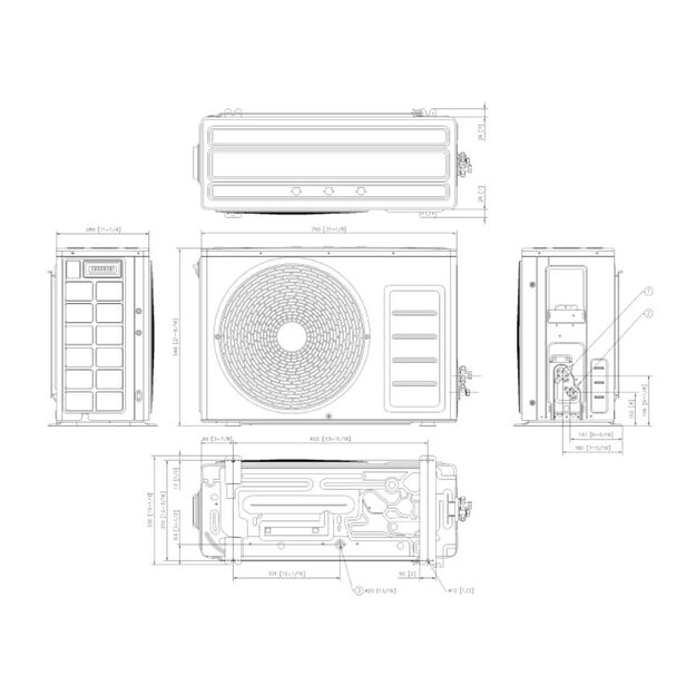 Samsung WindFree™ Premiere Plus 3.5/4.0 kW oro kondicionierius su WIFI (komplektas) 8