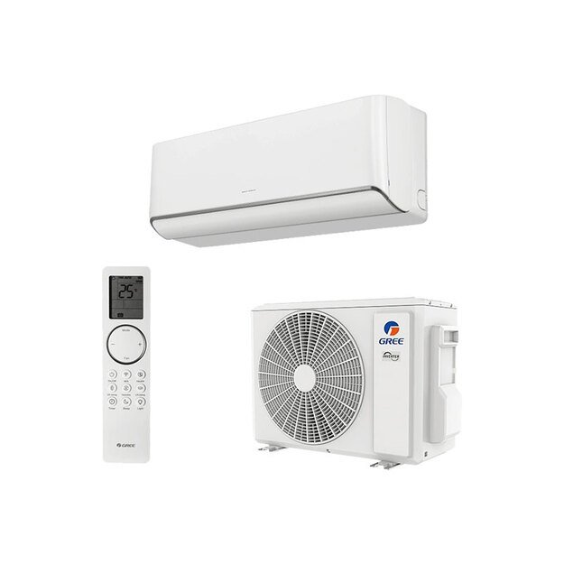 GREE Airy White sieninio šilumos siurblio oras oras 7.1/7.8 kW komplektas
