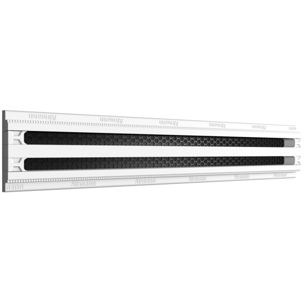 Gipsinis priglaistomas plyšinis vėdinimo difuzorius Airmann Line, 100 cm, dviejų plyšių
