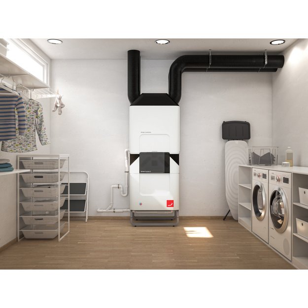 Zehnder ComfoClime 24 ir ComfoAir Q350 ERV entalpinio rekuperatoriaus komplektas 8