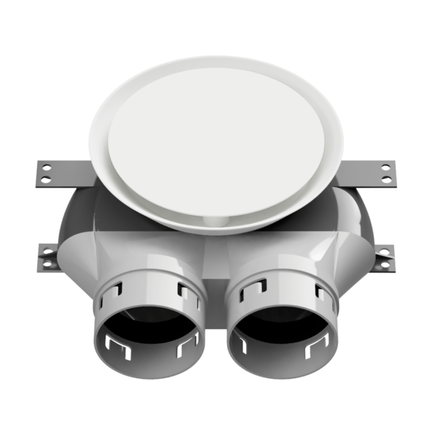 Berėmis difuzorius įtempiamoms luboms DRS 2x75 su dėžute