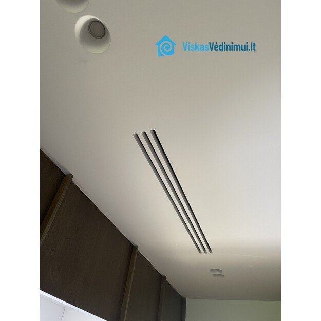 Gipsinis priglaistomas plyšinis vėdinimo difuzorius Airmann Line, 100 cm, vieno plyšio 2