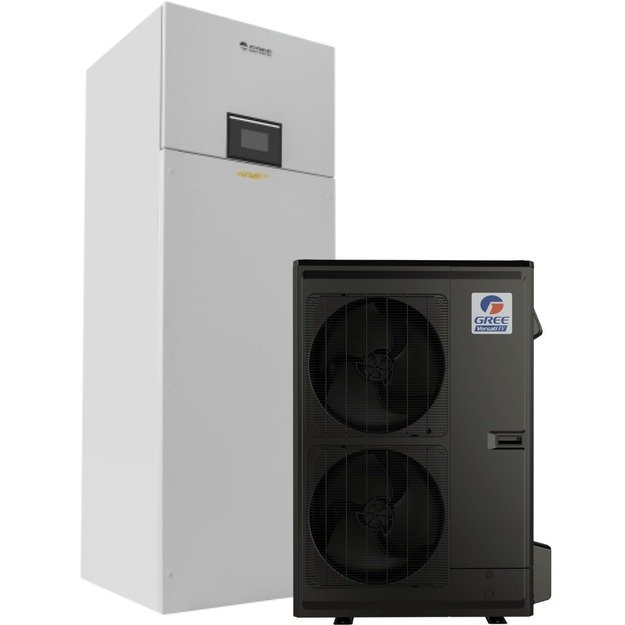 Šilumos siurblys oras-vanduo Gree Versati IV DUO 16,0/14,9kW