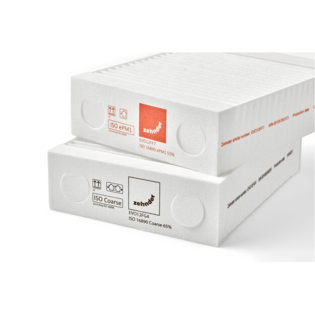 Originalūs Zehnder EVO 2 rekuperatoriaus filtrai 1