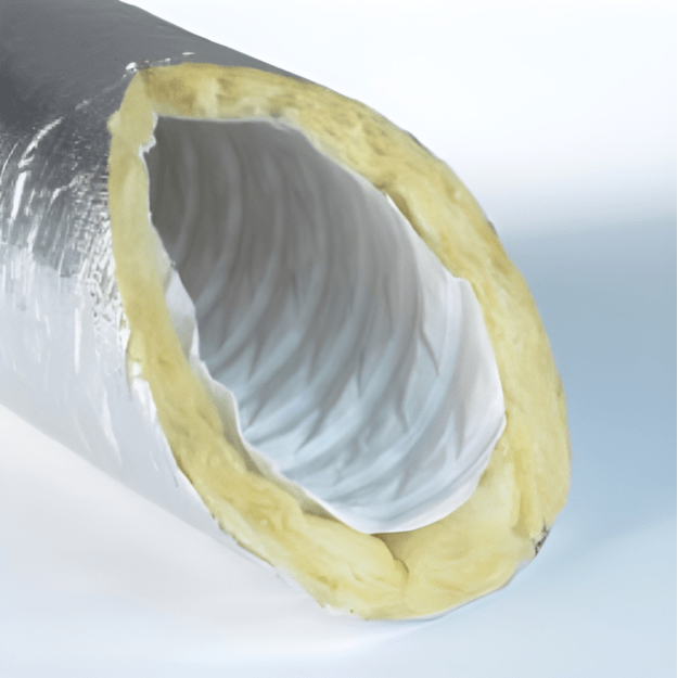 Lankstus garso slopintuvas su 50mm izoliacija 1