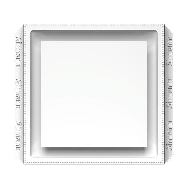 Gipsinis priglaistomas kvadratinis vėdinimo difuzorius Airmann Square