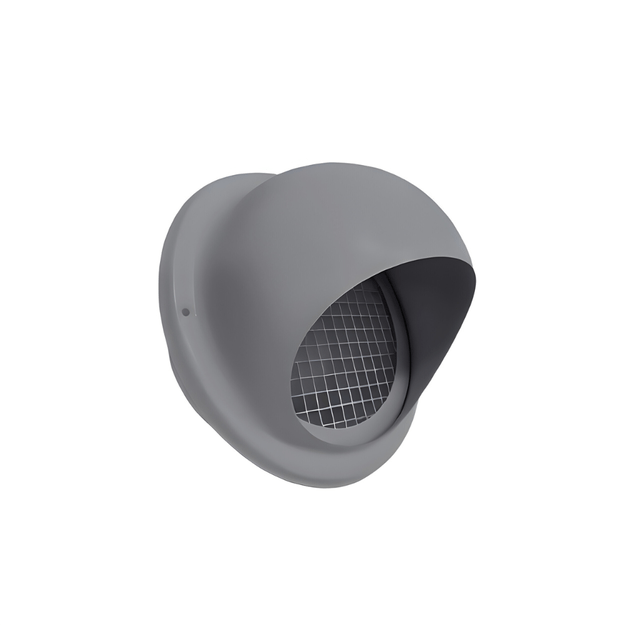 Lauko ventiliacijos grotelės su gaubtu, antracito pilka (RAL7016)