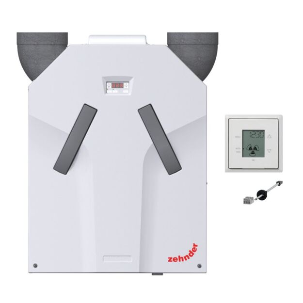Entalpinis rekuperatorius Zehnder ComfoAir 375 su C67 pultu