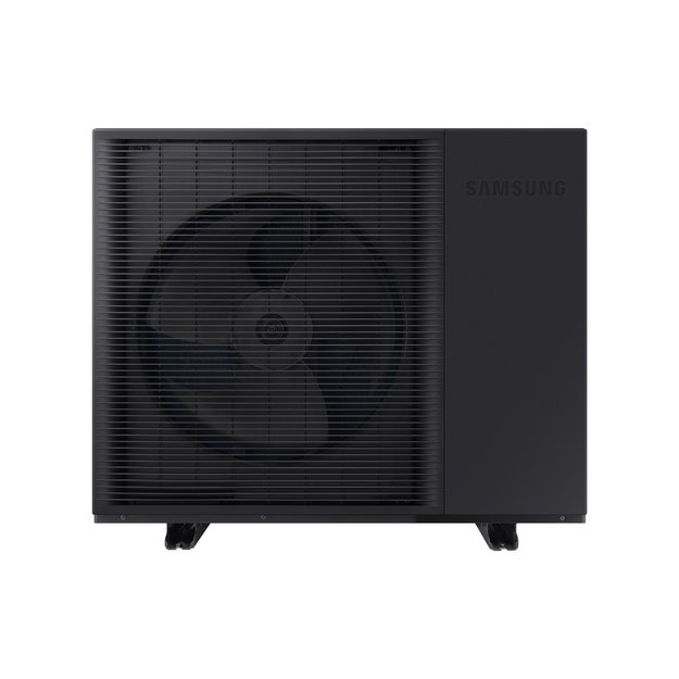 SAMSUNG oras–vanduo 12.5/12.5 kW SPLIT šilumos siurblio KOMPLEKTAS su atnaujinta 200 l talpa, valdymu lietuvių kalba ir integruotu WIFI, trifazis