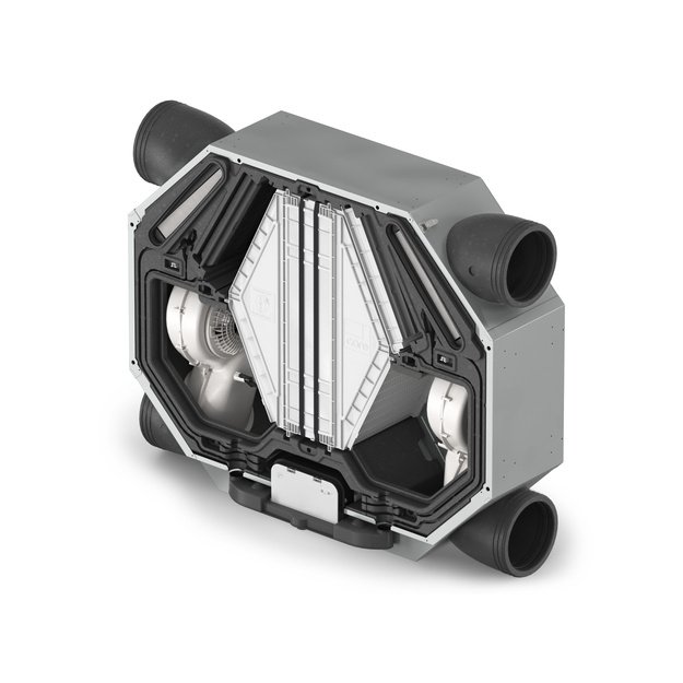 Plokštelinis rekuperatorius Zehnder ComfoAir Flex 250 HRV 2