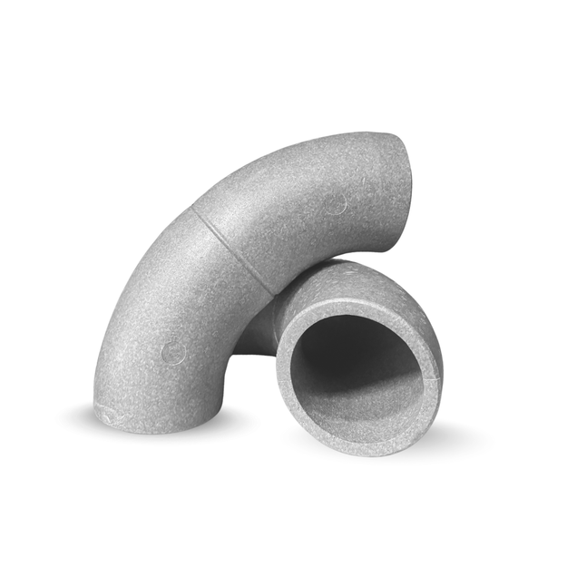 Polistireninio putplasčio Thermo alkūnė 90°, d125