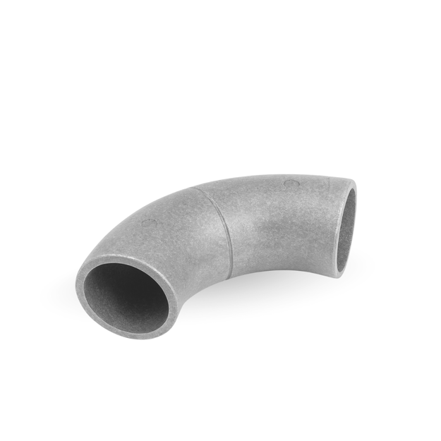 Polistireninio putplasčio Thermo alkūnė 90°, d125 1