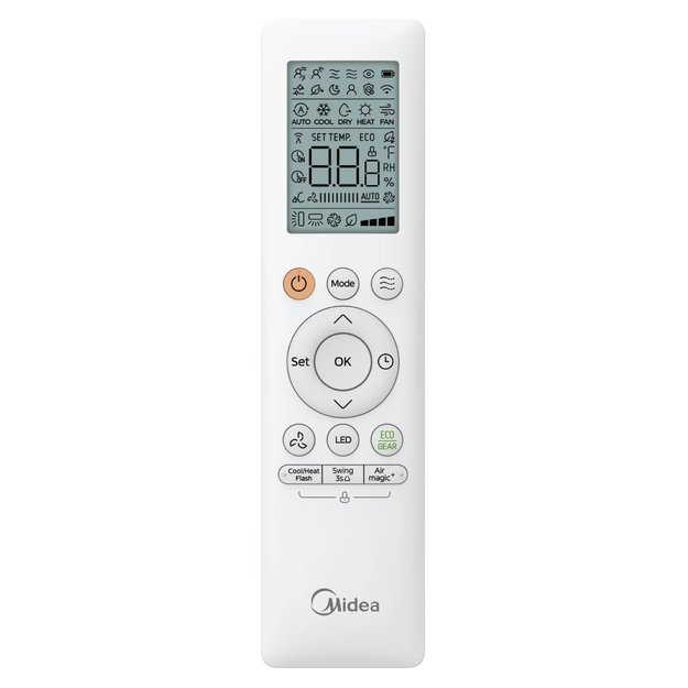 Midea Breezeless E sieninio oro kondicionieriaus 7.0/7.3 kW komplektas