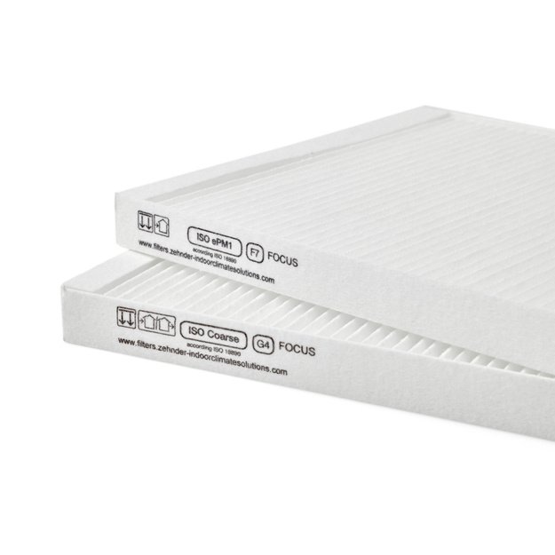 Originalūs Zehnder Paul Focus 200 rekuperatoriaus filtrai