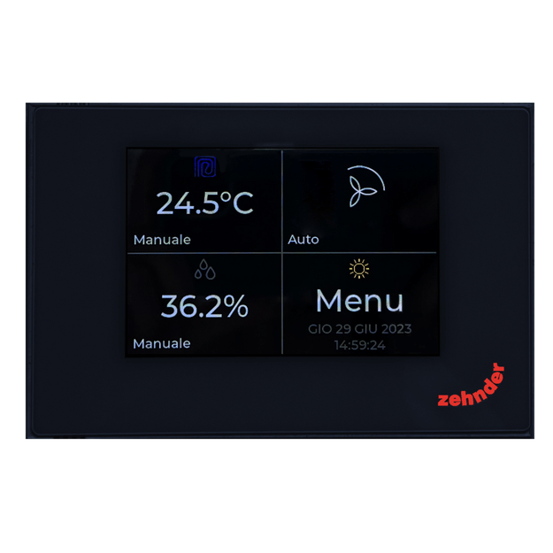 Išmanus valdymo pultas ZEHNDER ComfoAir serijos rekuperatoriams „Multi Control“