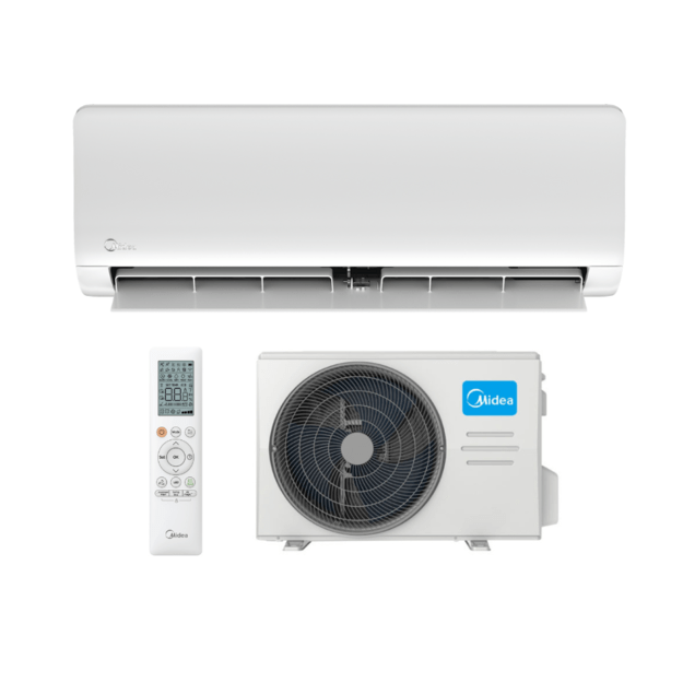 Midea XTREME SAVE sieninio oro kondicionieriaus / šilumos siurblio oras oras 5.3/5.62 kW komplektas