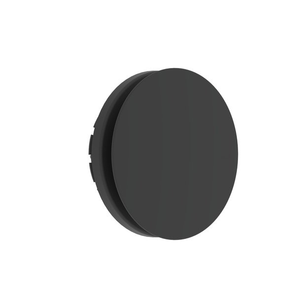 Zehnder ComfoValve Luna E125 vėdinimo difuzorius oro ištraukimui, juodas 1
