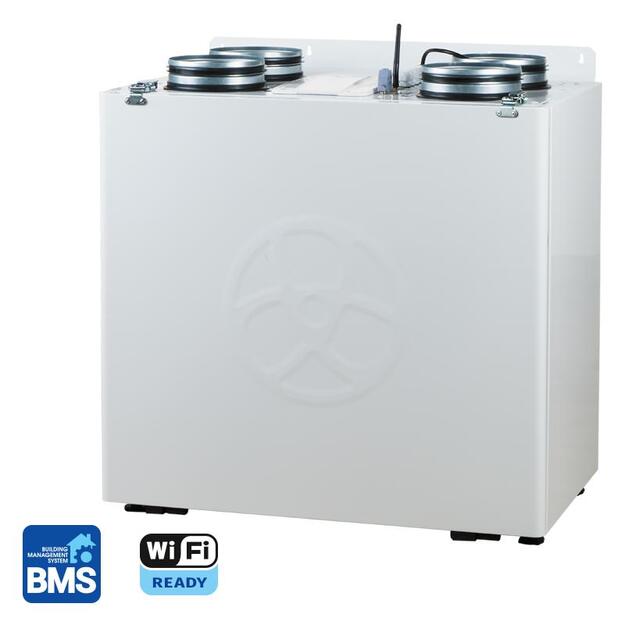 Plokštelinis ENTALPINIS rekuperatorius BLAUBERG Komfort EC SB350E su WIFI valdymu