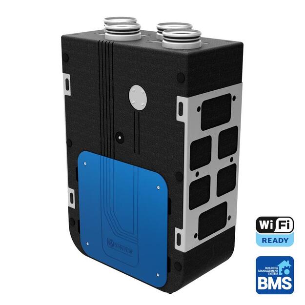 Plokštelinis ENTALPINIS rekuperatorius BLAUBERG Komfort S5B270E S21 su WIFI valdymu